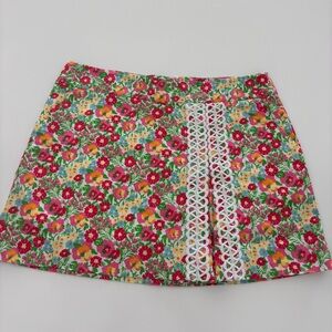Lilly Pulitzer Skort Size 6 Jarvey Garden by the Sea Print